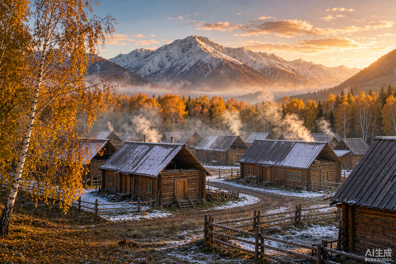 Hemu village, Xinjiang